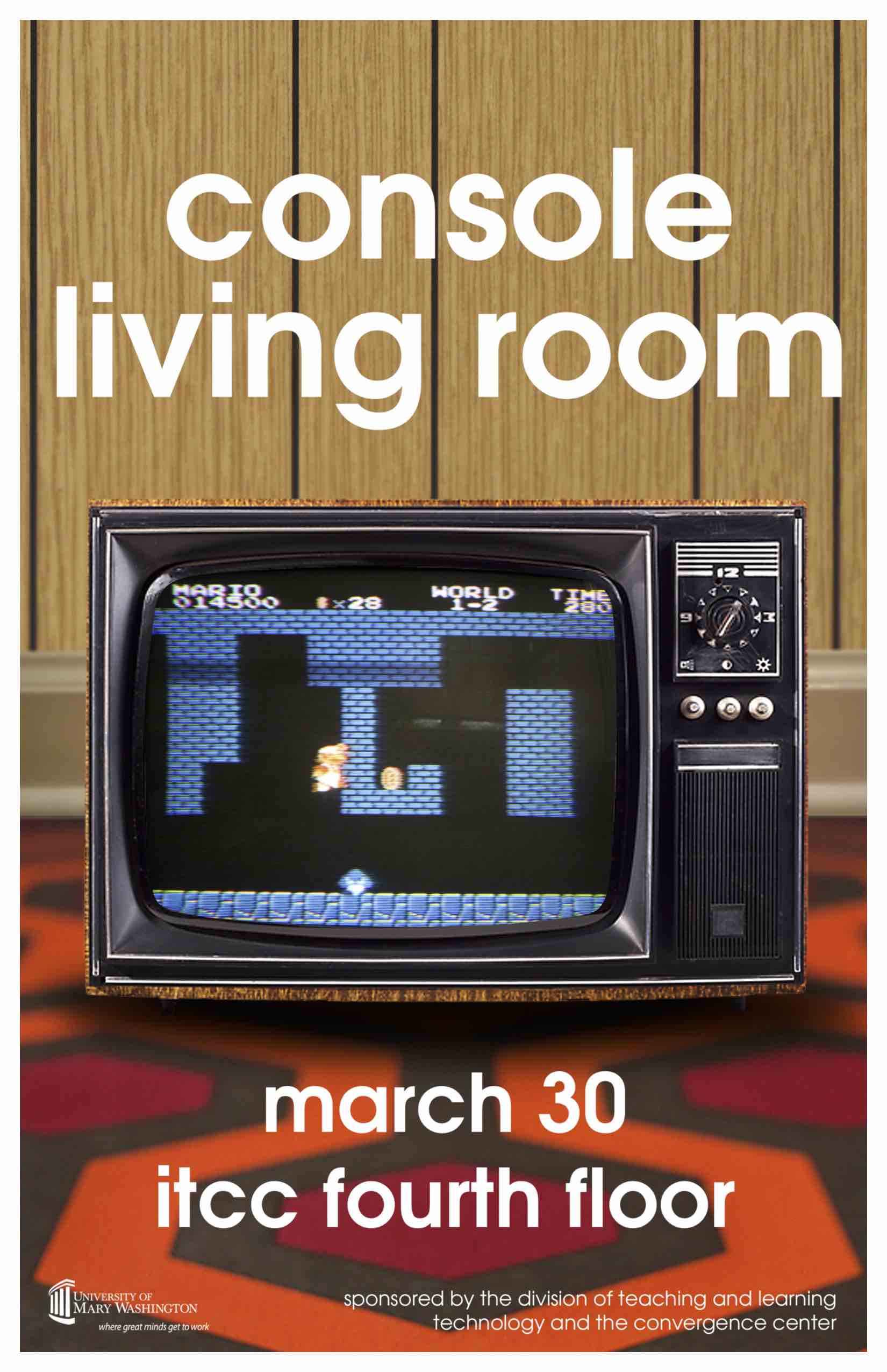 UMW Console Mario Poster